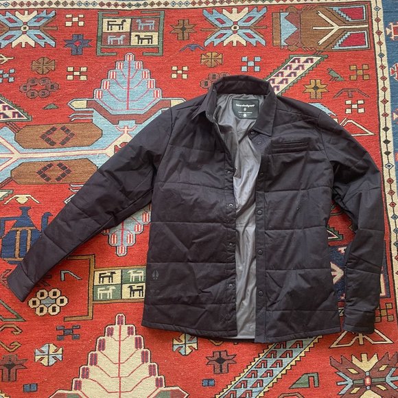 Bearded Goat Diamond Insulated Shirt Jacket size small